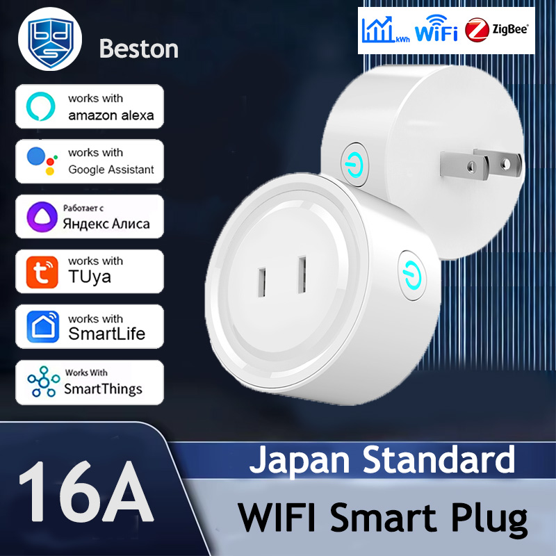Smart Home Japan - Tuya Zigbee Smart Plug 10A 16A