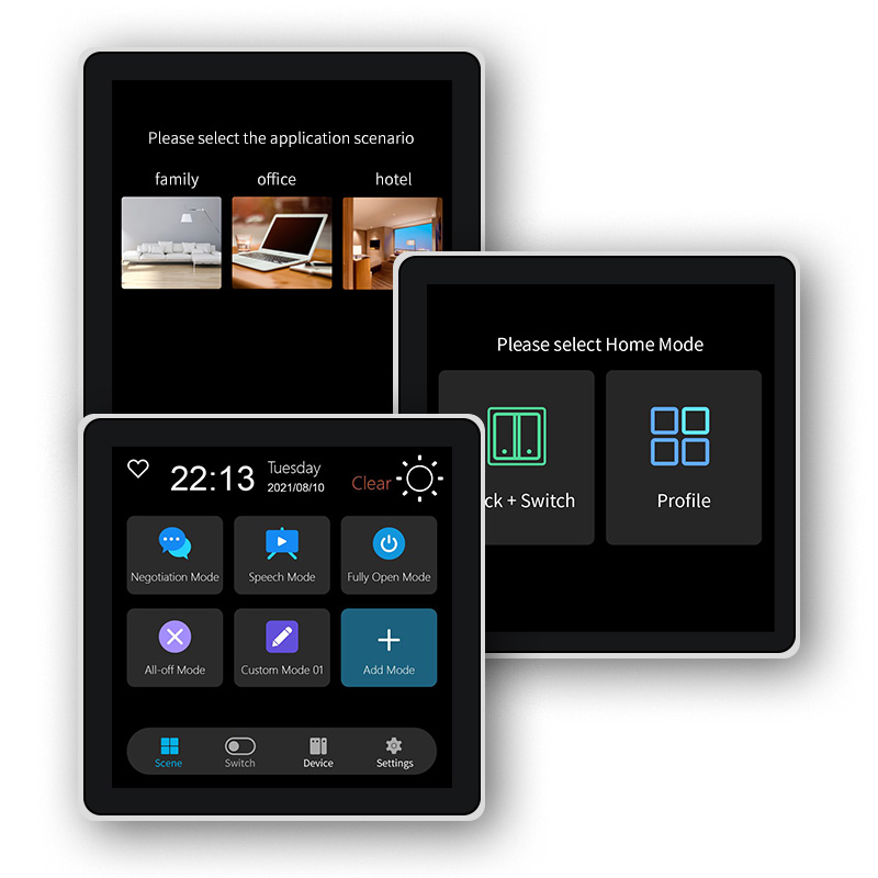 Smart Home Features - FUERS 4 Inch Touch Screen Multi-functional