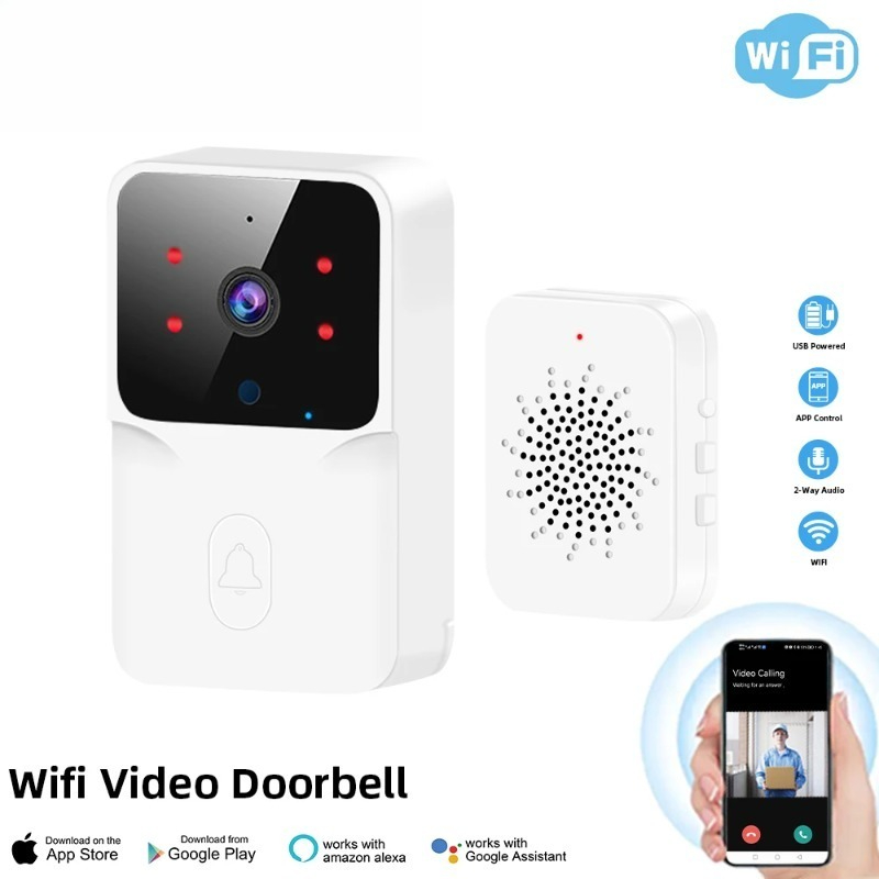 Smart Home Cctv - smart home Wifi Doorbell HD Camera