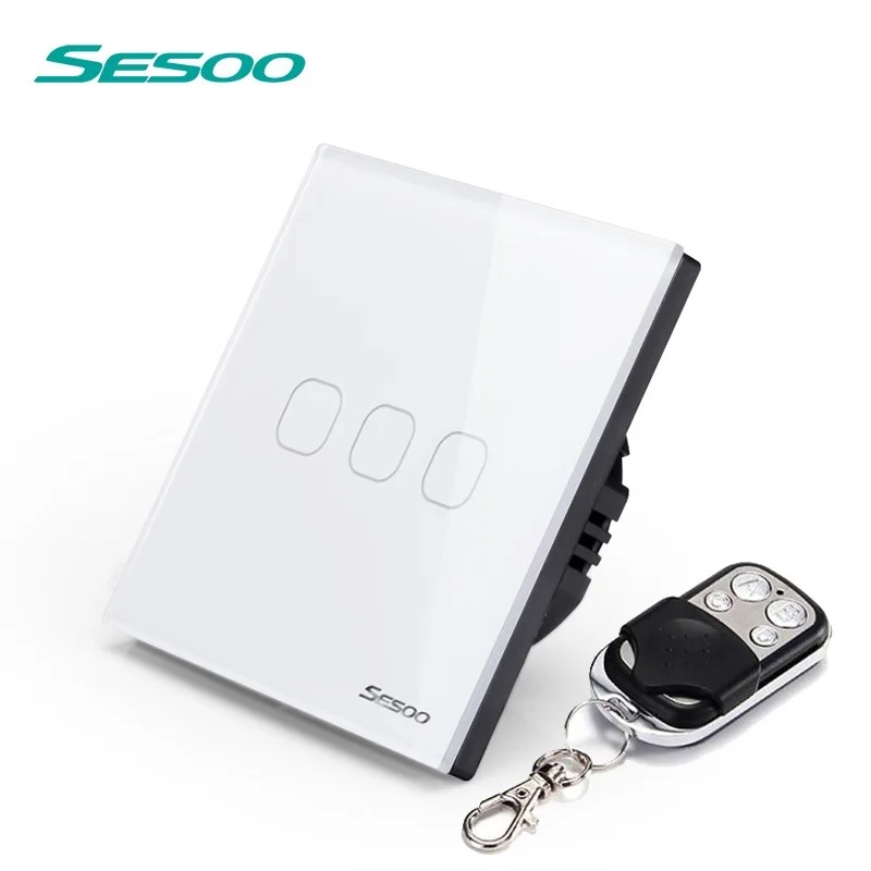 SESOO Remote Touch Switch, 3 G - огляд і ціна Smart Home Touchscreen Control Panel