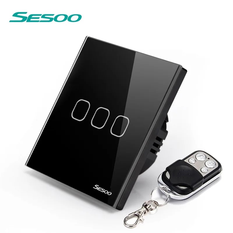 SESOO Remote Touch Switch, 3 G - огляд і ціна Smart Home Touchscreen Control Panel