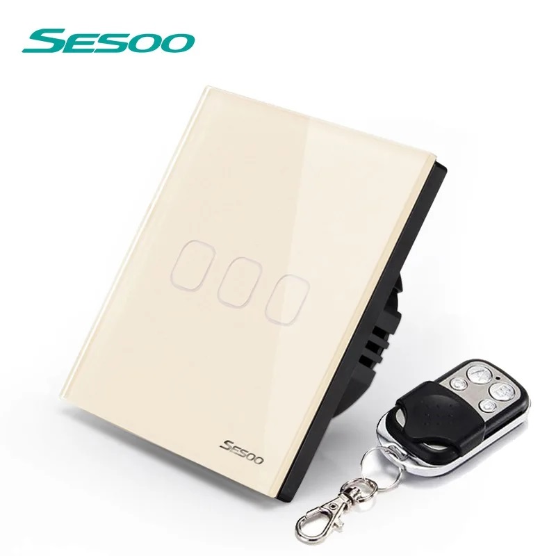 SESOO Remote Touch Switch, 3 G - огляд і ціна Smart Home Touchscreen Control Panel
