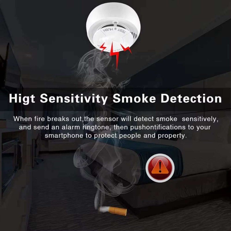 WiFi Smart Smoke Detector Real - огляд і ціна Smart Smoke Detector