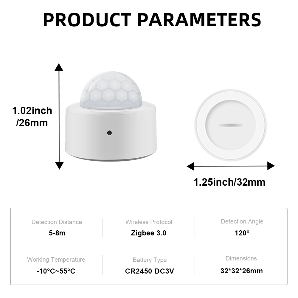 Tuya ZigBee Light Sensor Lumin - огляд і ціна Smart Home Improvement