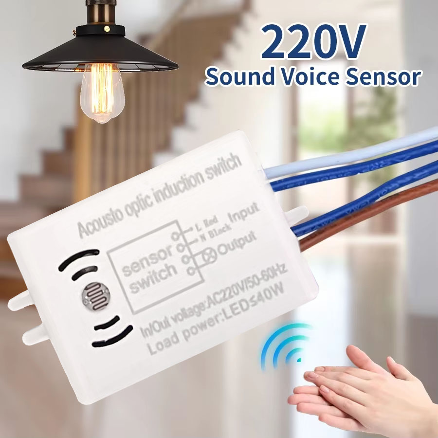Sound Voice Sensor Switch Smar - огляд і ціна Smart Home Utilities