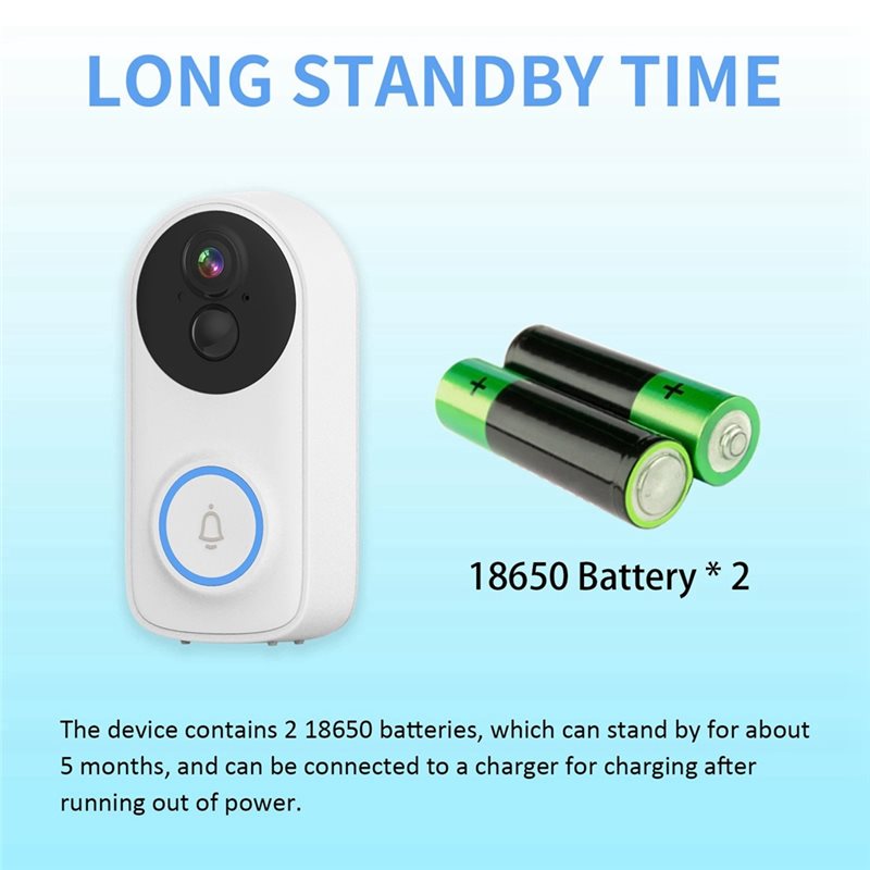 【CYBER MONDAY】Wifi IP 3MP Icse - огляд і ціна Smart Home Video Doorbell App