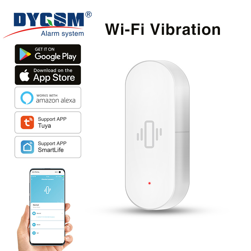 Tuya WiFi Vibration Sensor, Se - огляд і ціна Smart Home Features