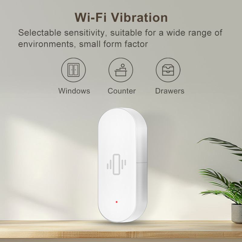 Tuya WiFi Vibration Sensor, Se - огляд і ціна Smart Home Features