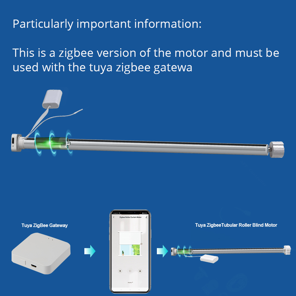 Tuya Zigbee Battery Shutter Ro - огляд і ціна Smart Home Improvement