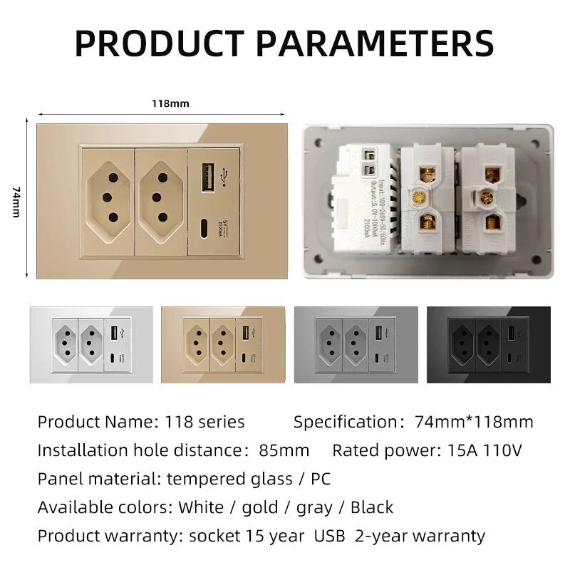 Herepow Brazil Standard Dual U - огляд і ціна Smart Home Utilities