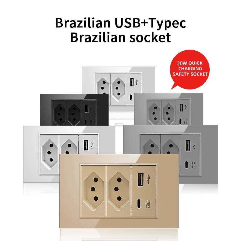 Herepow Brazil Standard Dual U - огляд і ціна Smart Home Utilities