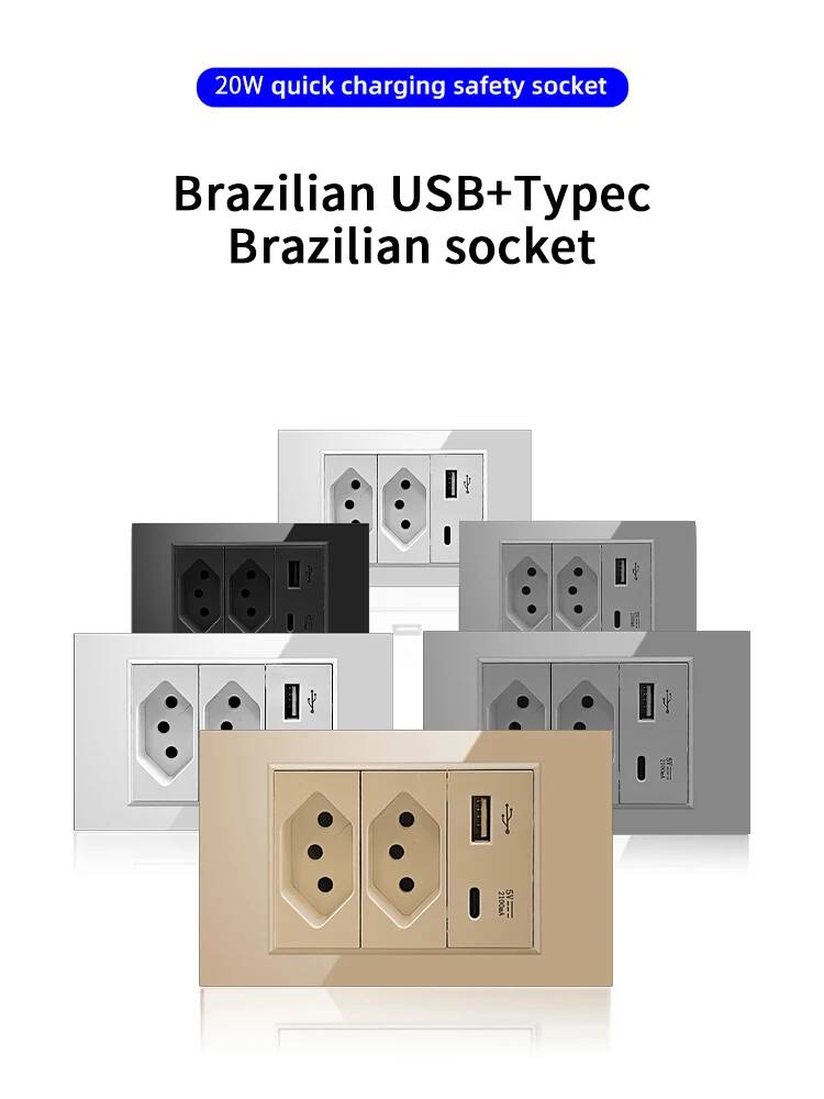 Herepow Brazil Standard Dual U - огляд і ціна Smart Home Utilities