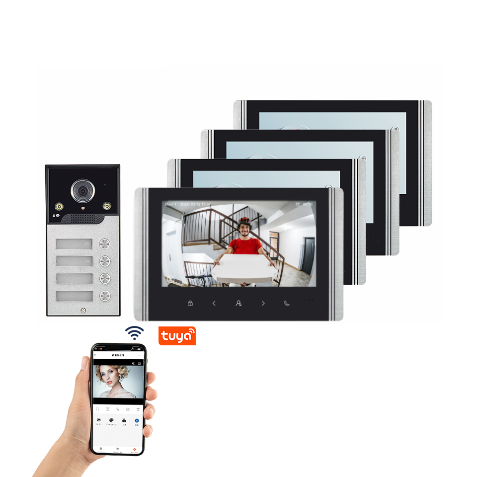 Multi-Family Video Door Phone  - огляд і ціна Smart Home Video Doorbell App