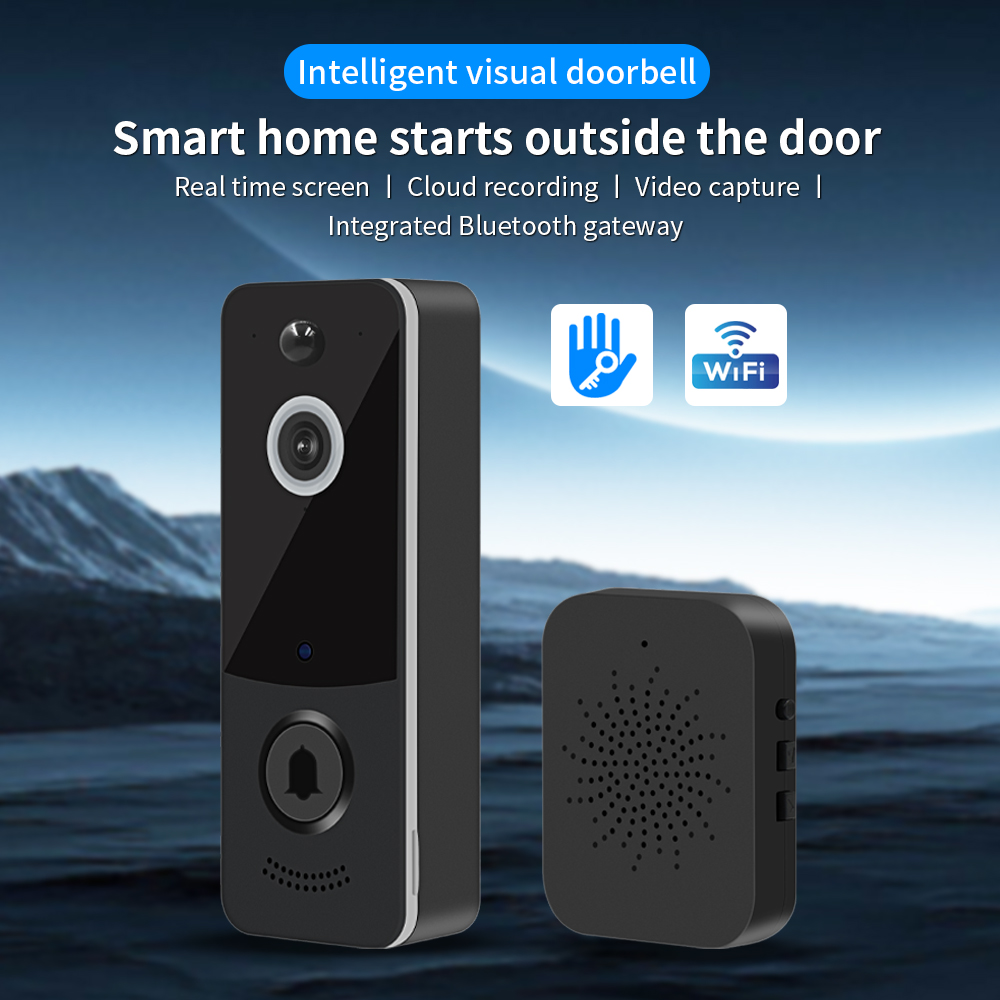 1080P WIFI Video Doorbell TTLO - огляд і ціна Smart Home Video Doorbell App