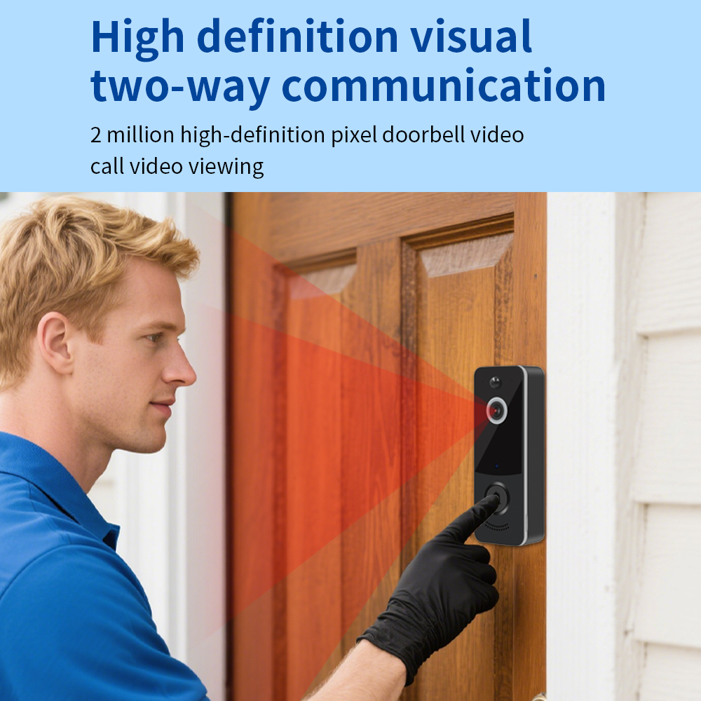 1080P WIFI Video Doorbell TTLO - огляд і ціна Smart Home Video Doorbell App