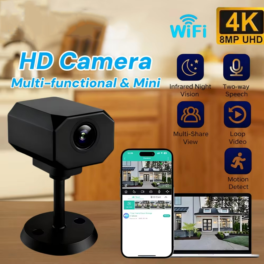 4K HD WiFi Security Camera for - огляд і ціна Smart Home Cctv