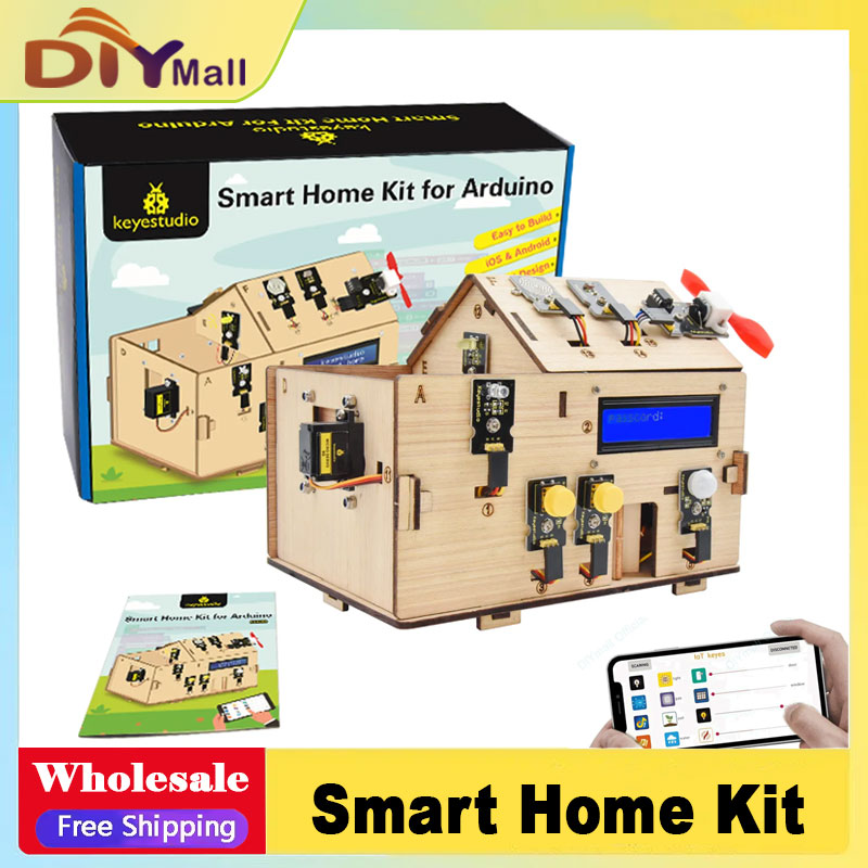 Keyestudio Smart IoT Home Kit  - огляд і ціна Home Automation Kit