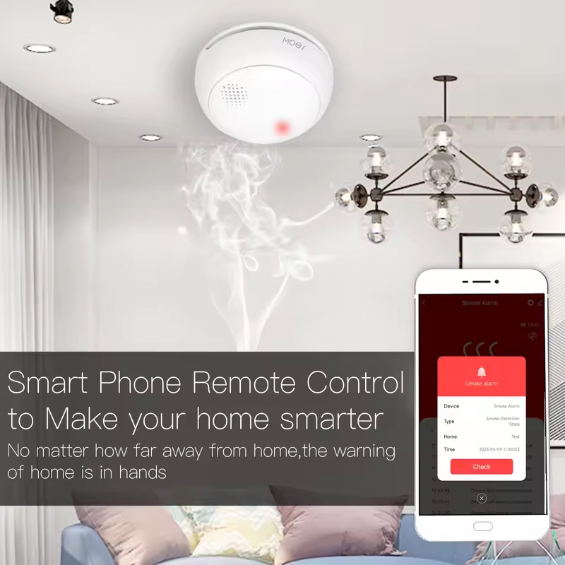 MOES ZigBee Smart Wireless Smo - огляд і ціна Smart Smoke Detector