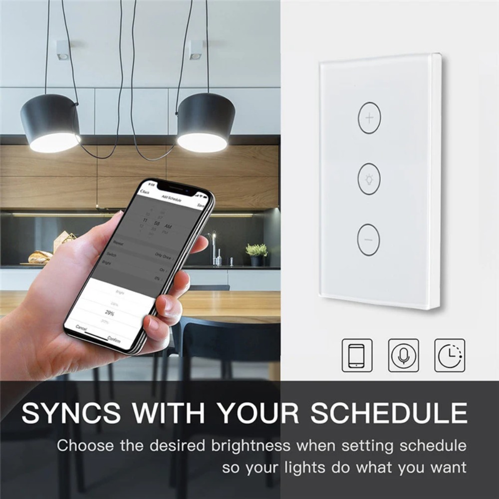 UNKAS Life WiFi Smart Dimmer L - огляд і ціна Smart Home Touchscreen Control Panel