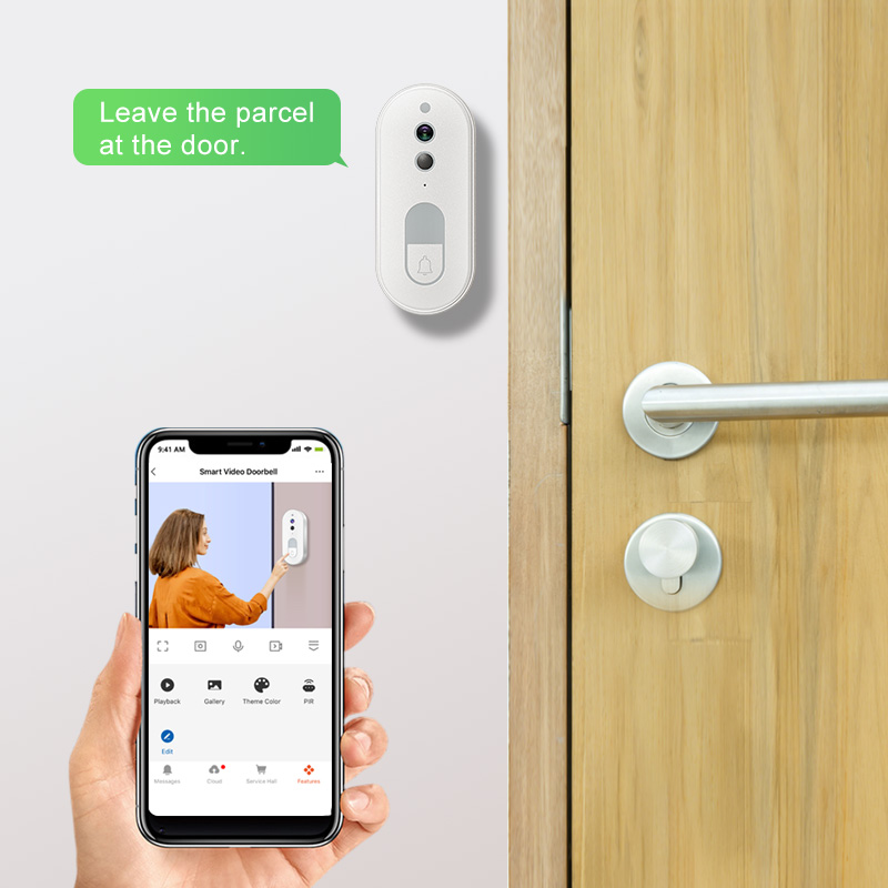 Tuya Smart Video Doorbell Wire - огляд і ціна Smart Home Cctv