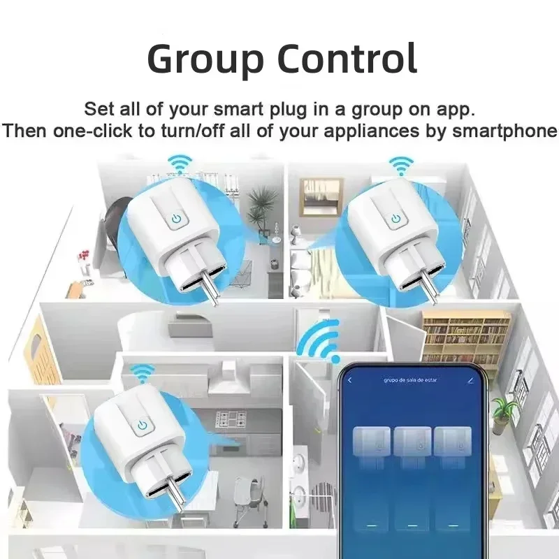 WiFi or Zigbee 3.0 EU Smart Pl - огляд і ціна Smart Home Utilities