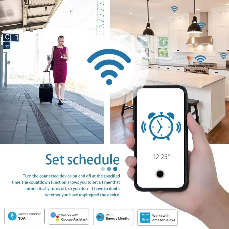 WiFi or Zigbee 3.0 EU Smart Pl - огляд і ціна Smart Home Utilities