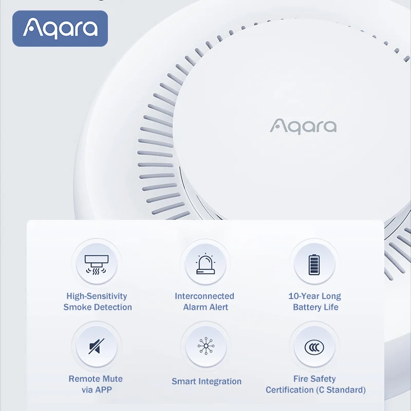 Aqara Matter Smoke Detector Se - огляд і ціна Smart Smoke Detector