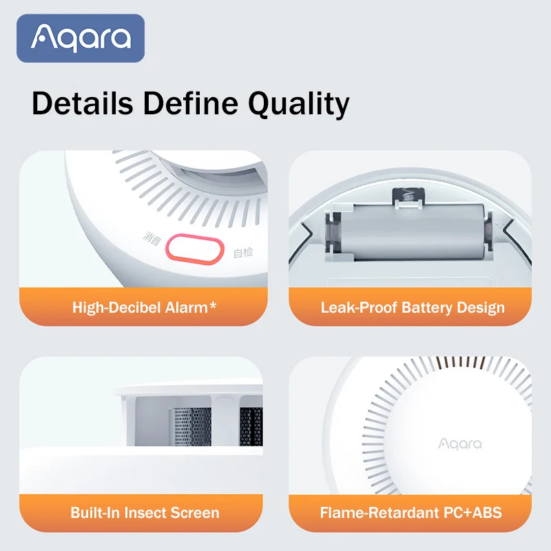 Aqara Matter Smoke Detector Se - огляд і ціна Smart Smoke Detector