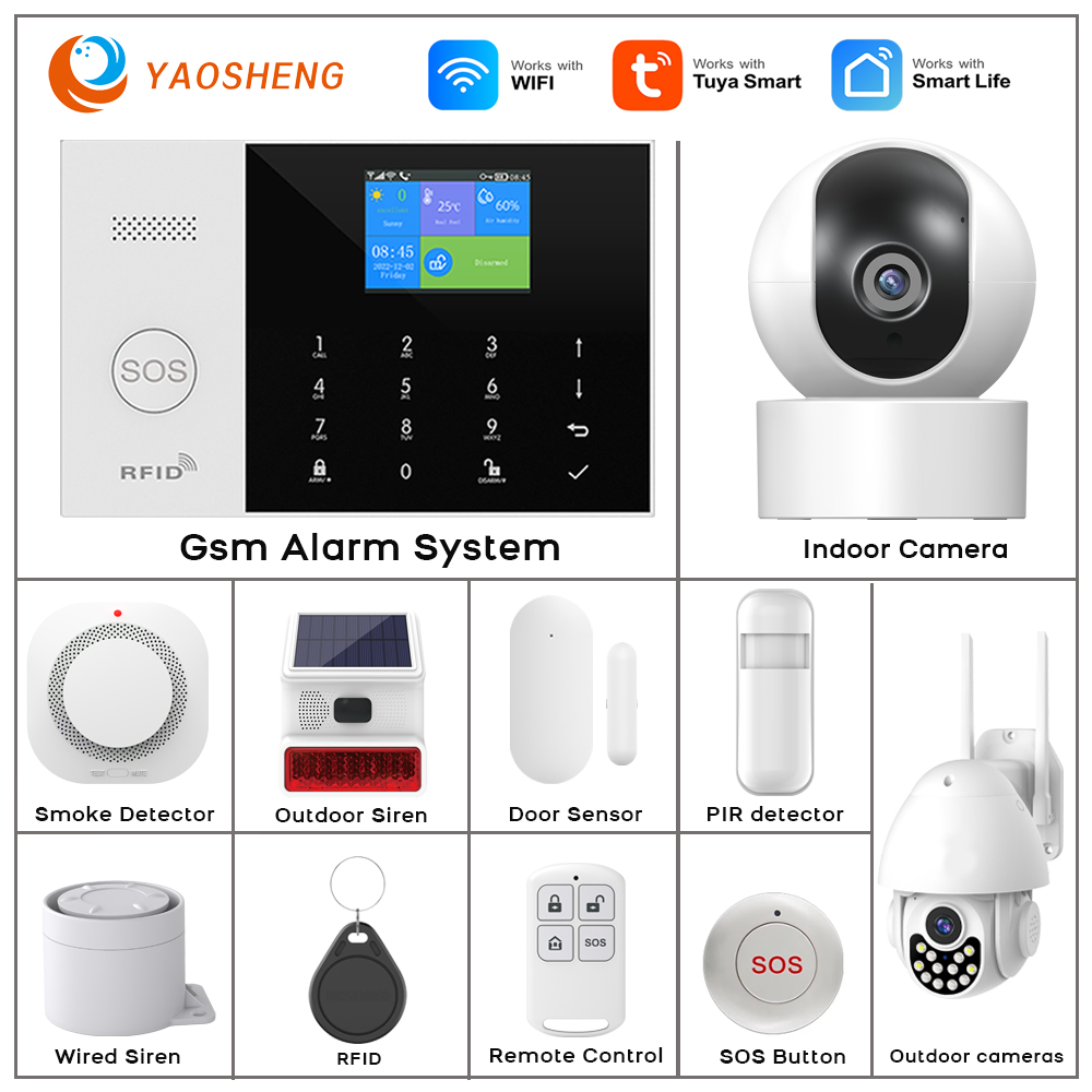 4G Alarm System Security Home  - огляд і ціна Home Automation Kit
