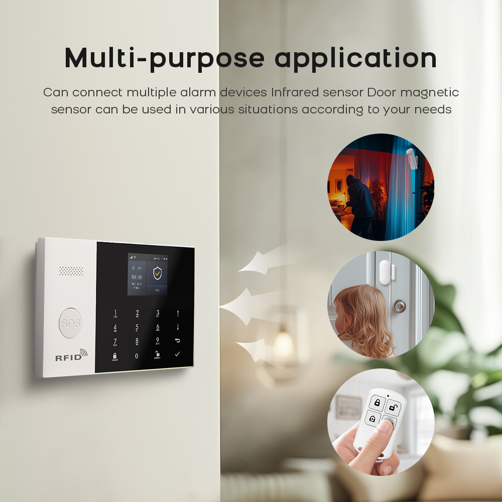4G Alarm System Security Home  - огляд і ціна Home Automation Kit