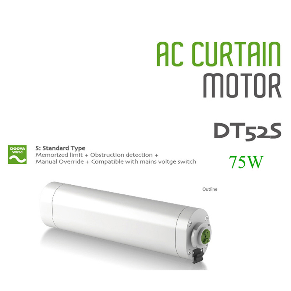 Dooya DT52S Electric Curtain M - огляд і ціна Smart Home Fibaro