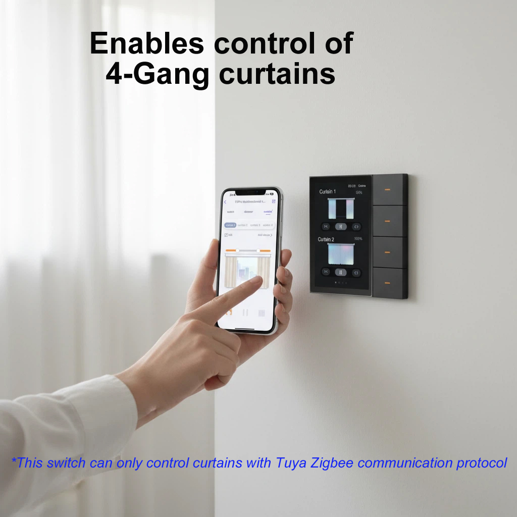F3-pro Tuya Smart Panel ZigBee - огляд і ціна Smart Home Features