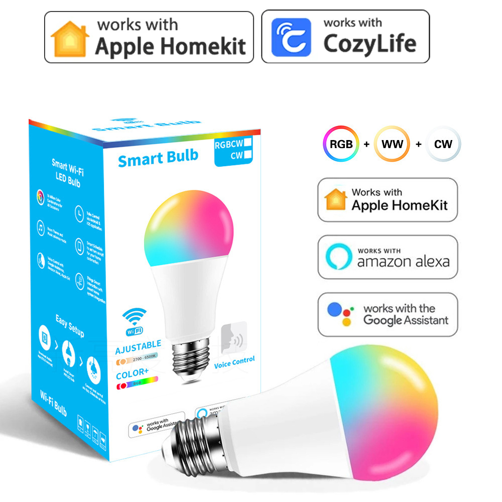 9W WiFi Homekit Light Lamp E27 - огляд і ціна Smart Home Group