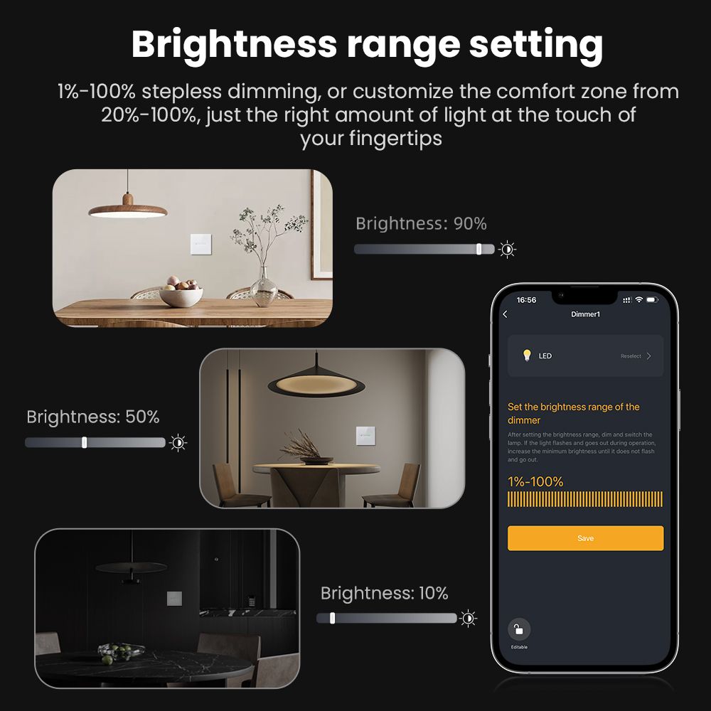 AVATTO WiFi 1/2 Gang Smart Dim - огляд і ціна Smart Home Features