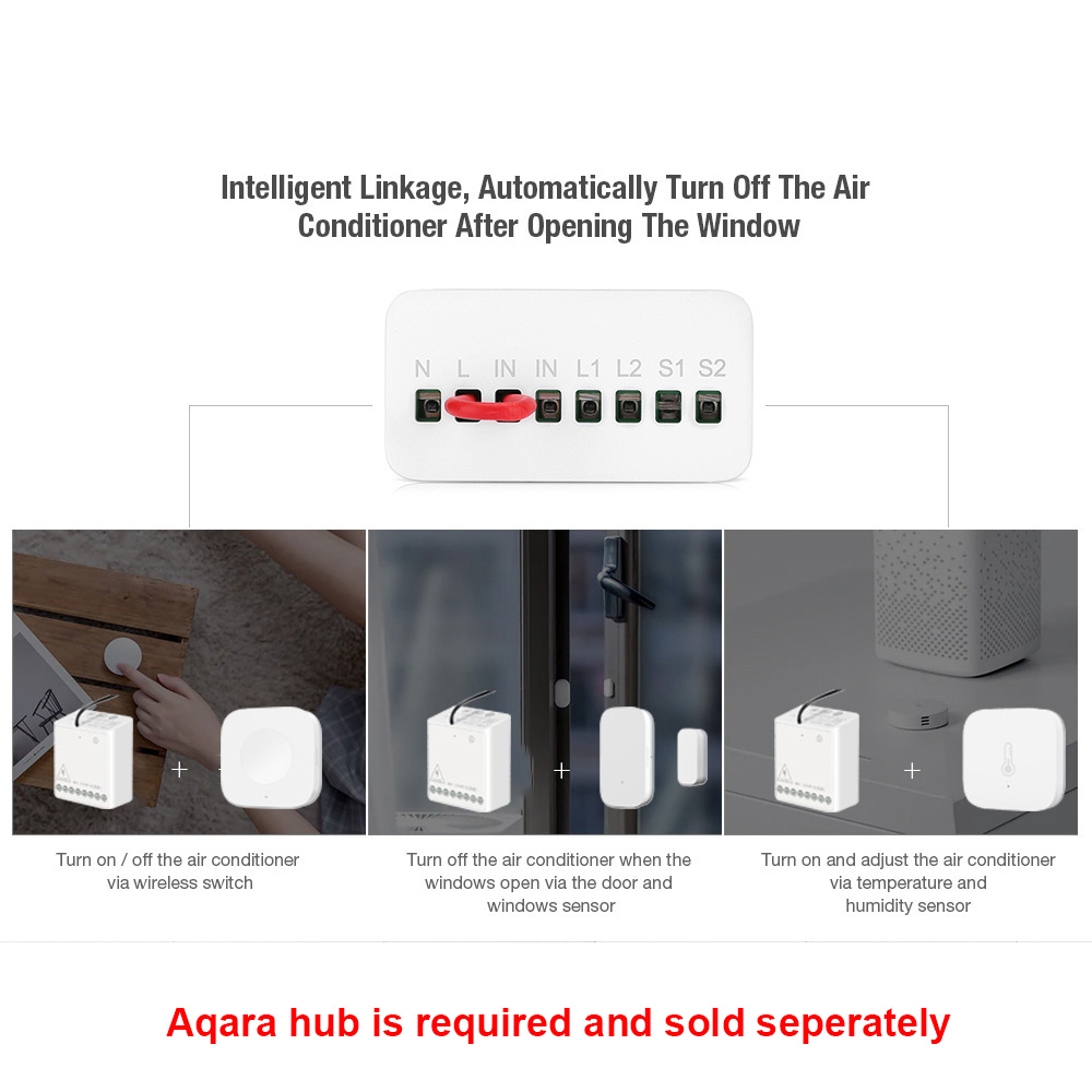 Aqara Two-Way Control Module R - огляд і ціна Smart Home Group