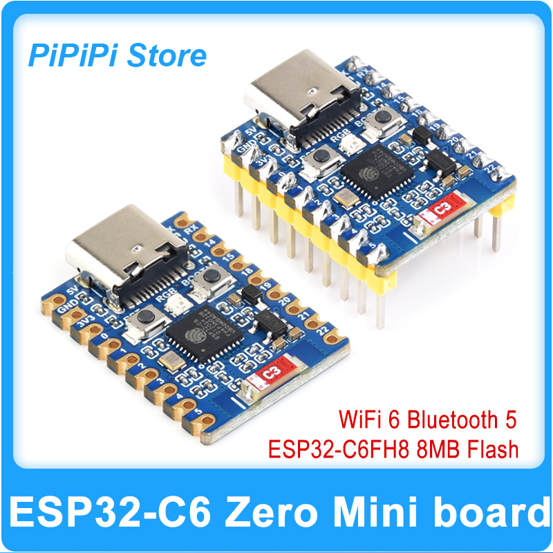 ESP32-C6 Zero Super Mini Devel - огляд і ціна Smart Home Esp32