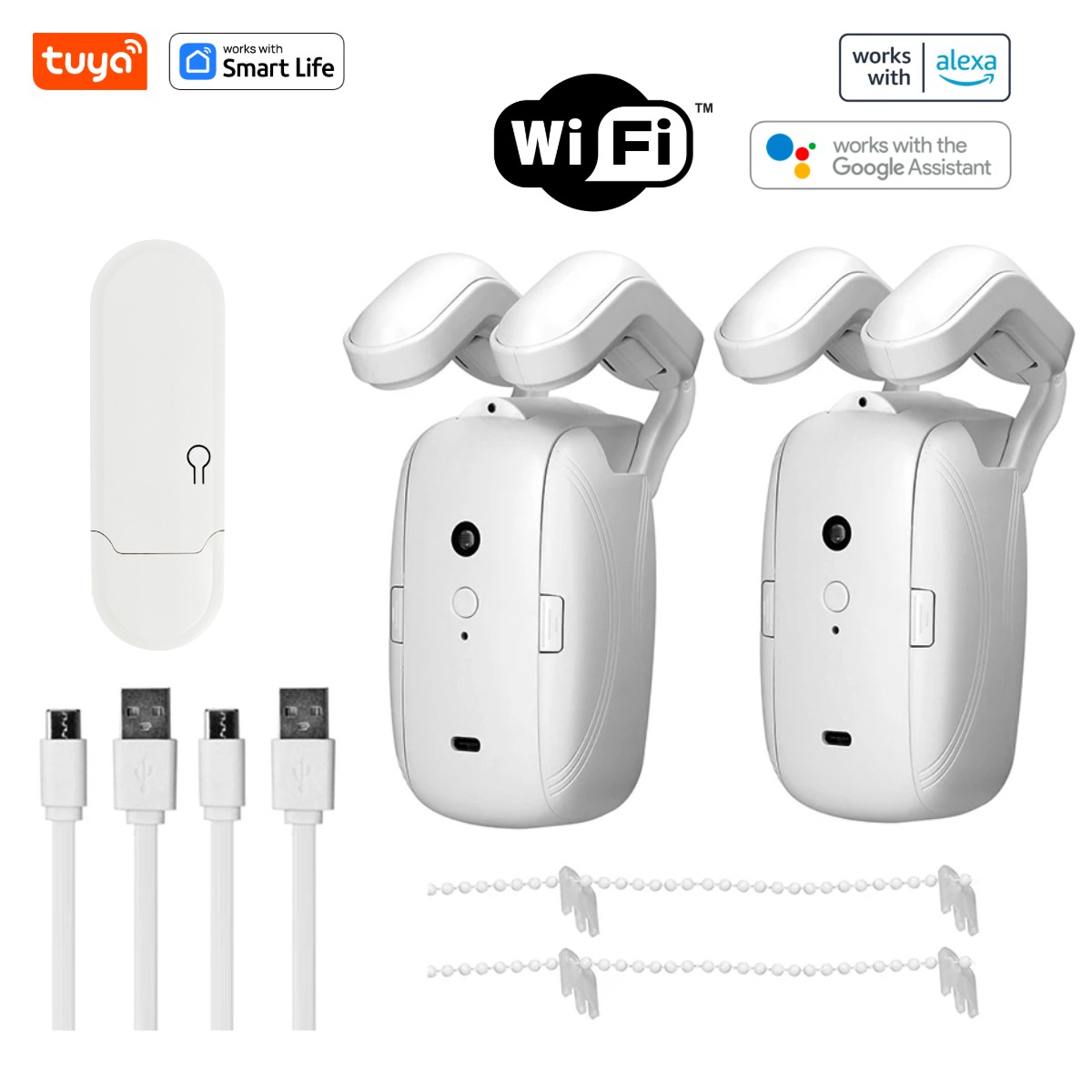 1/2PCS Tuya Smart WiFi Curtain - огляд і ціна Smart Home Hub Ikea