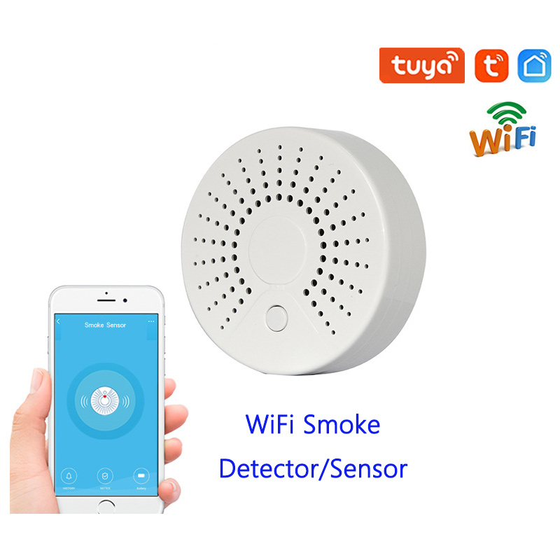 Tuya WiFi Smart Home Smoke Det - огляд і ціна Smart Smoke Detector