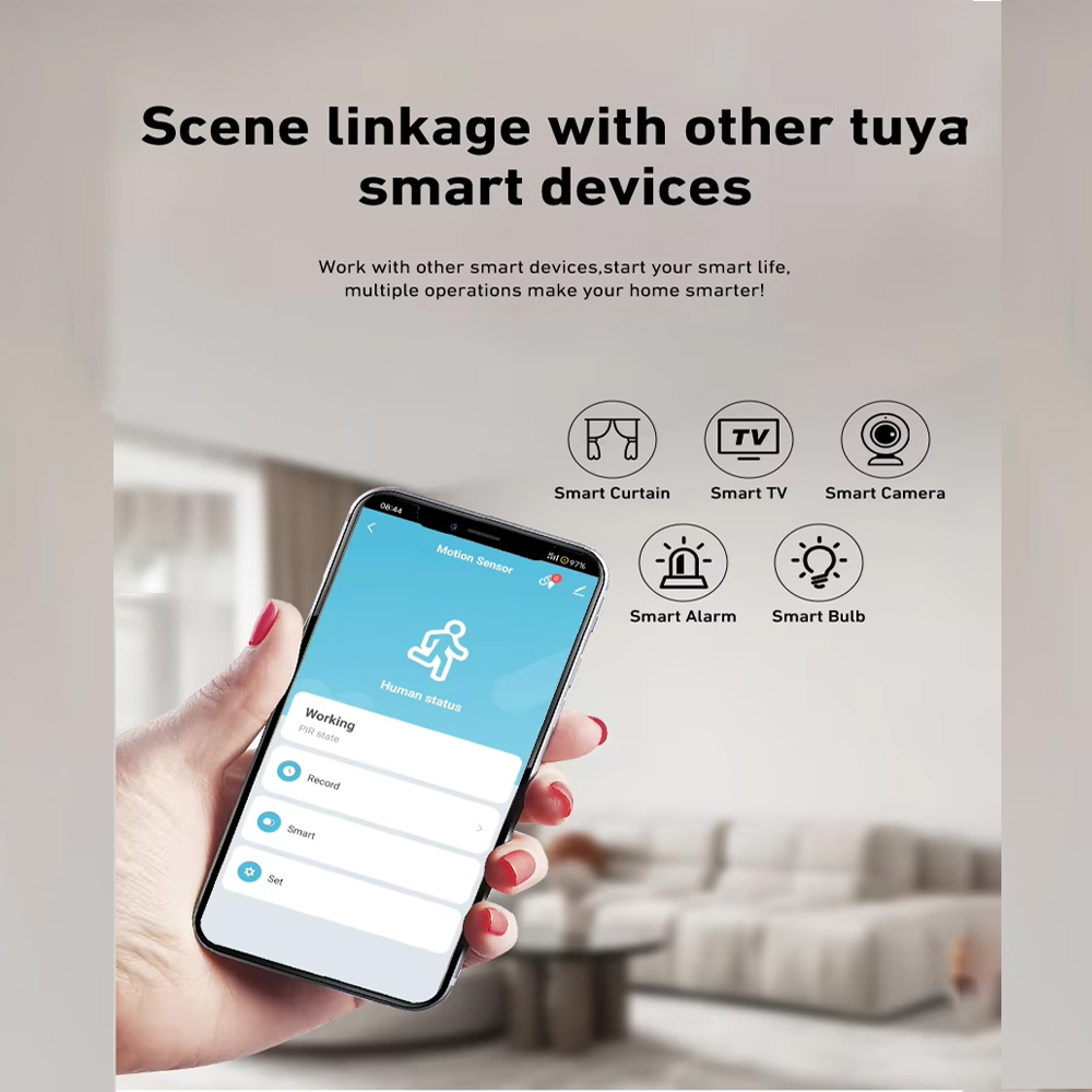 Smart PIR Motion Sensor WiFi Z - огляд і ціна Smart Home Features
