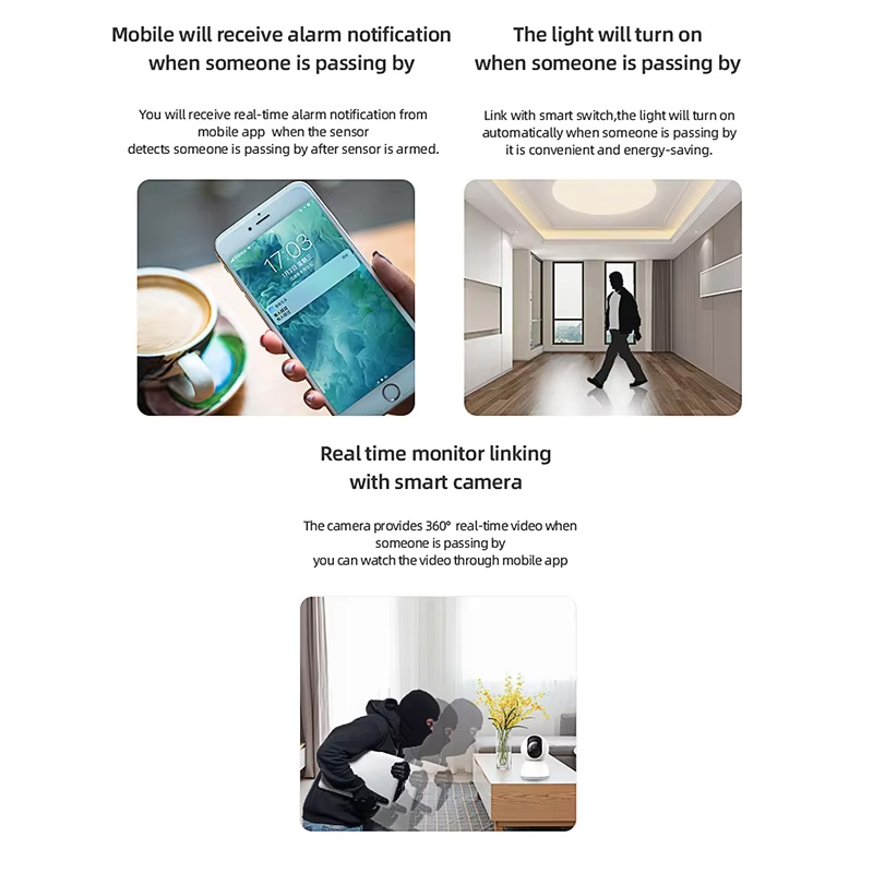 Smart PIR Motion Sensor WiFi Z - огляд і ціна Smart Home Features
