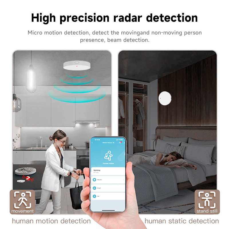 Tuya Zigbee 3.0 24GHz MmWave H - огляд і ціна Smart Home Zigbee 3.0