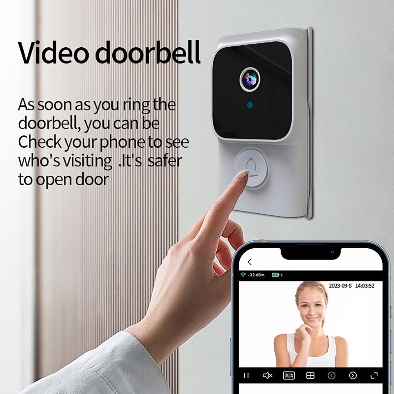 Tuya Wireless Smart Video Door - огляд і ціна Smart Home Video Doorbell App