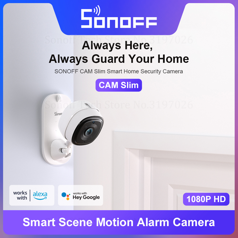 SONOFF 1080P HD Wi-Fi IOT Came - огляд і ціна Smart Home Cctv
