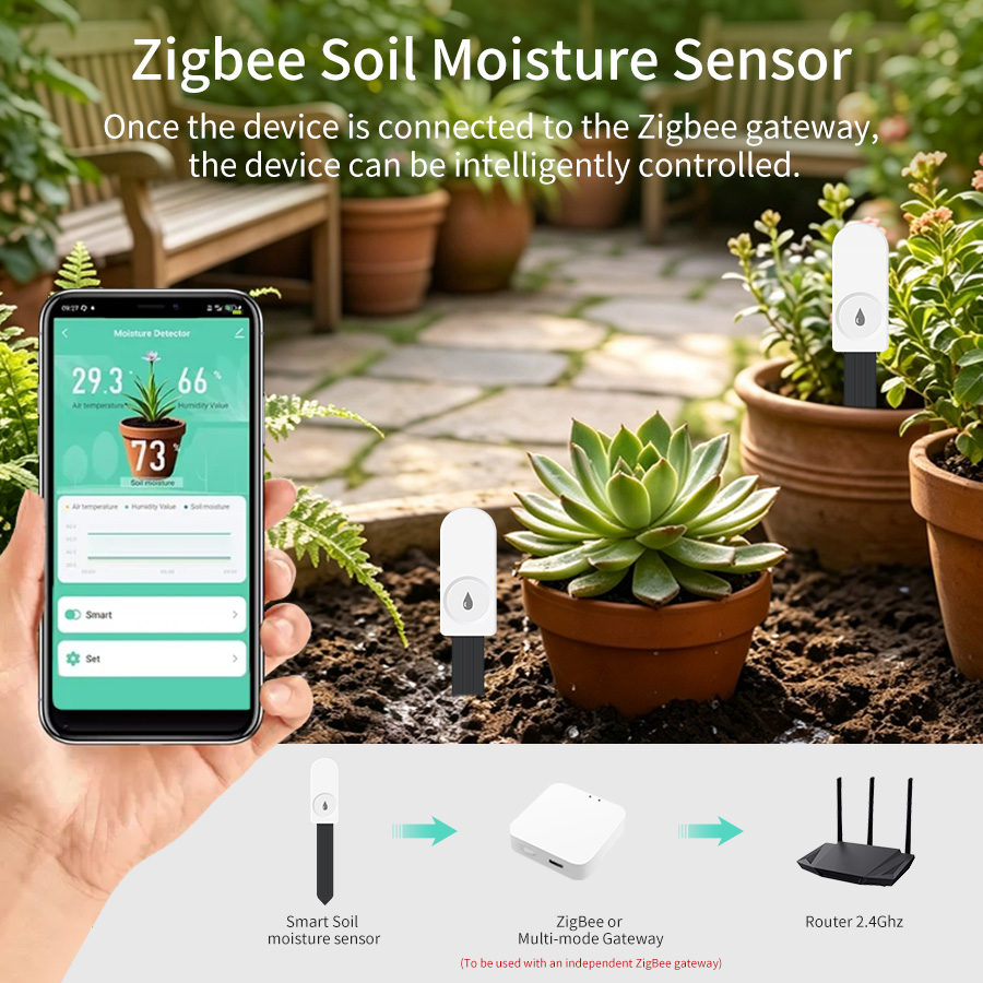 Smart Zigbee 3.0 Soil Tester H - огляд і ціна Smart Home Zigbee 3.0
