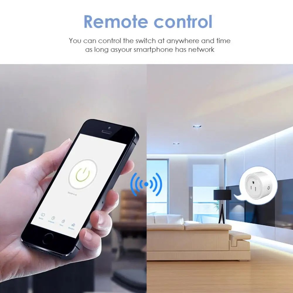 Tuya Smart Wifi Plug US Standa - огляд і ціна Smart Home Utilities