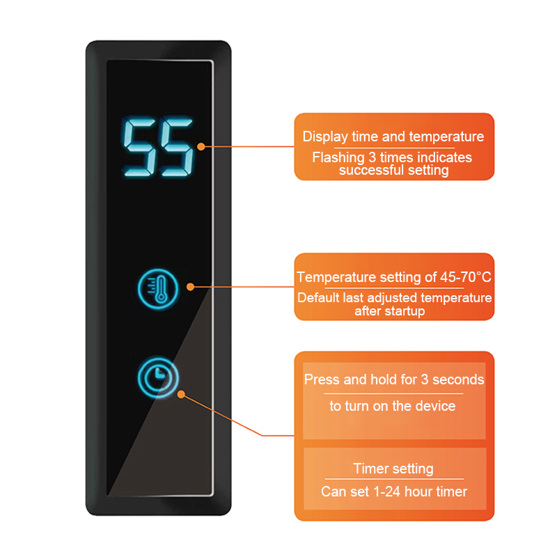 Rotatable Bathroom Electric He - огляд і ціна Smart Home Fibaro