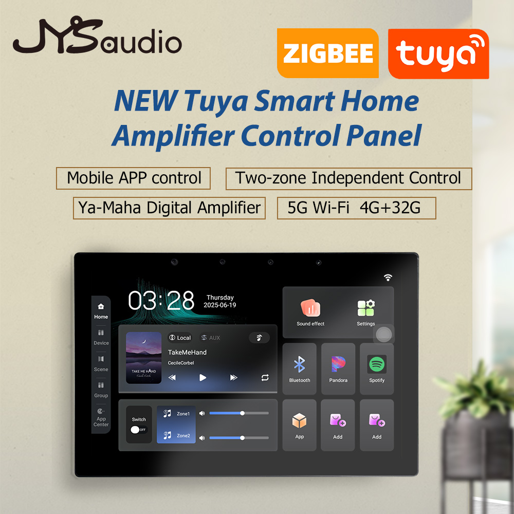 NEW Tuya Smart Home Amplifier  - огляд і ціна Smart Home Touchscreen Control Panel
