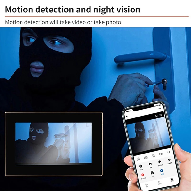 Tuya 1080P Wifi Video Doorbell - огляд і ціна Smart Home Video Doorbell App