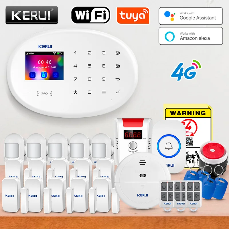 KERUI Tuya Smart Alarm System  - огляд і ціна Smart Smoke Detector