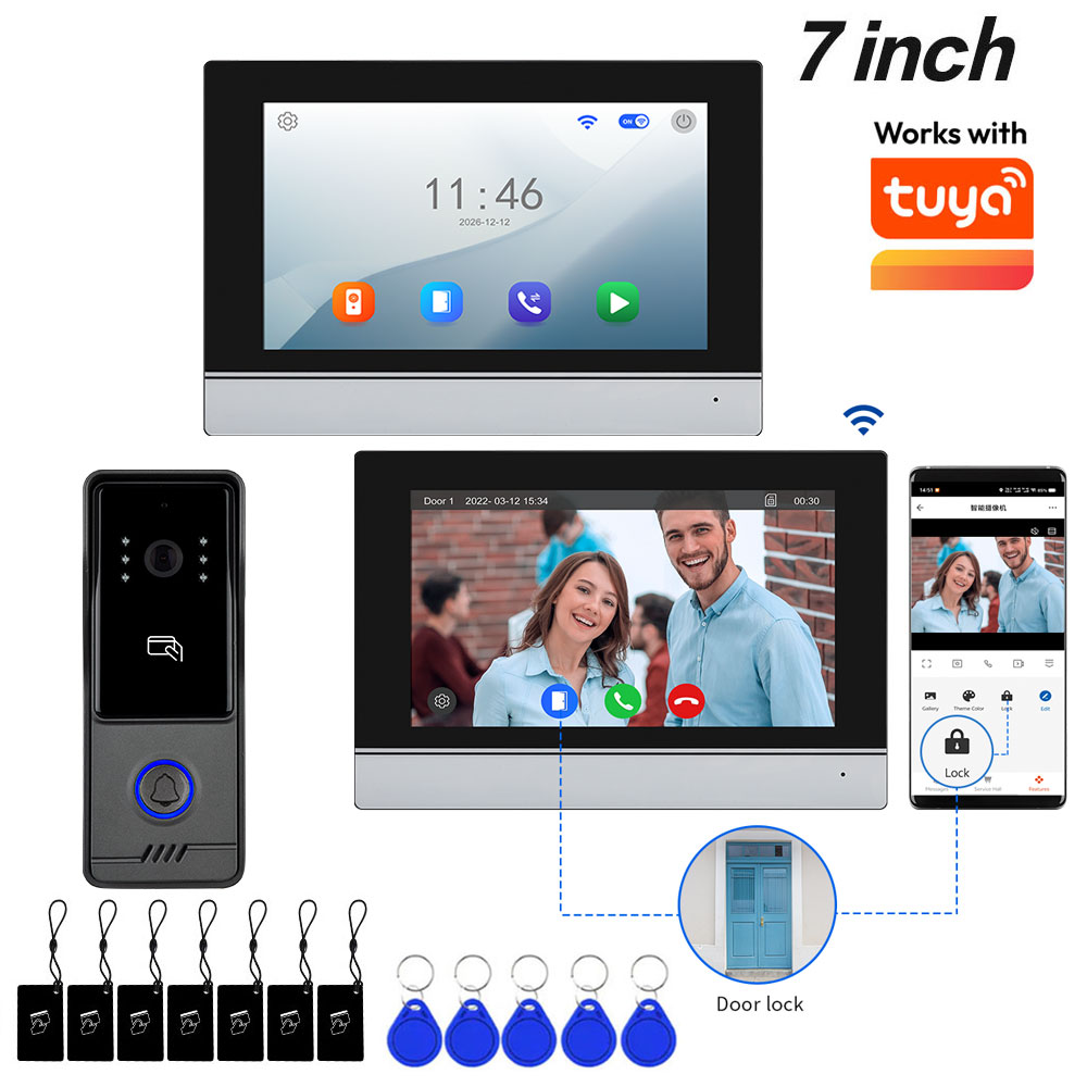 Tuya App Smart Wifi 4 Wire Vid - огляд і ціна Smart Home Video Doorbell App